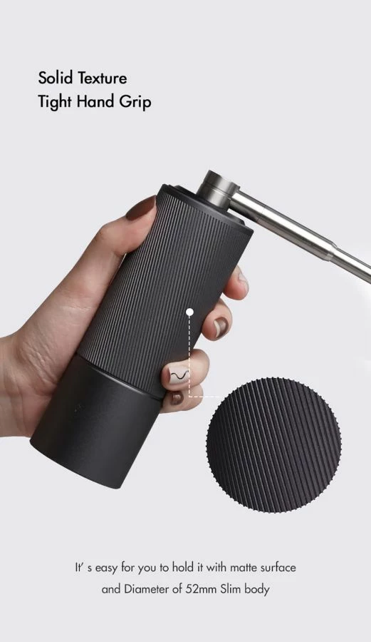 Timemore Chestnut C2 Foldable Manual Coffee Grinder, Black 7 Timemore Chestnut C2 Foldable Manual Coffee Grinder, Black - Image 5