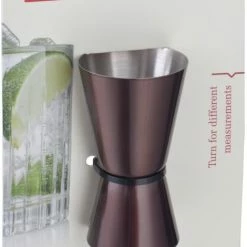 Vacu Vin Double Jigger, Steel -Coffee Grinders Store vacu vin double jigger 1302