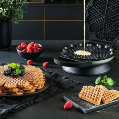 Wilfa WM-623 BELL Waffle Iron, Steel -Coffee Grinders Store wilfa wm 623 bell waffle 7617